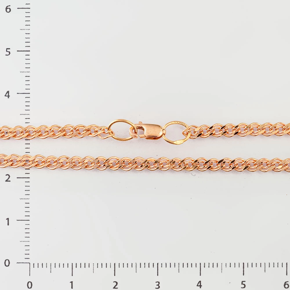 Цепь из красного золота 585 пробы