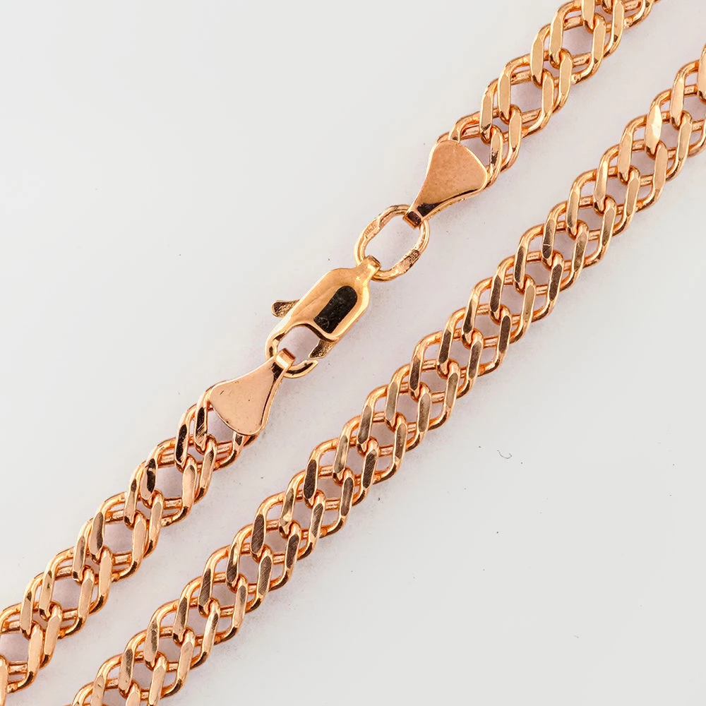 Цепь из красного золота 585 пробы