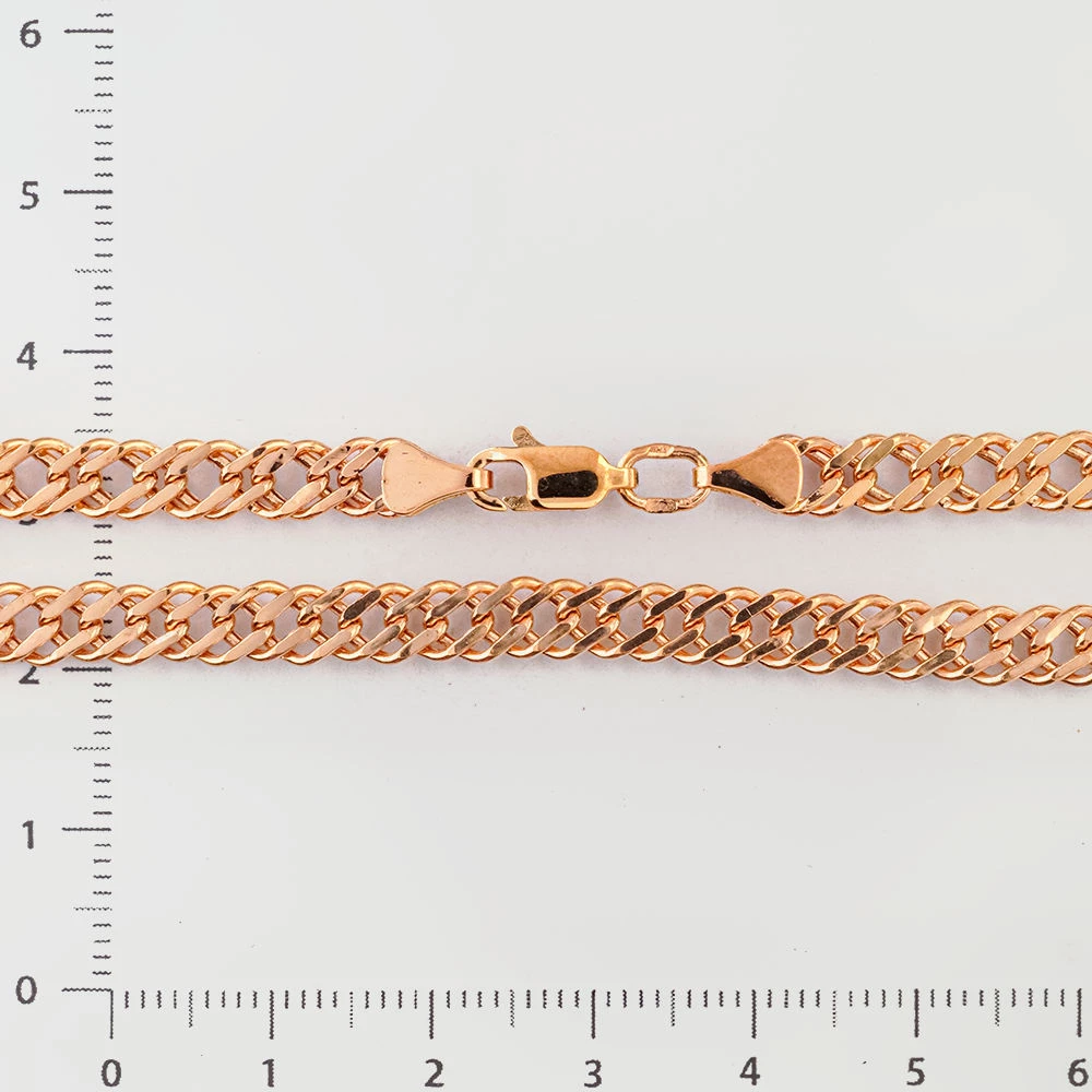 Цепь из красного золота 585 пробы