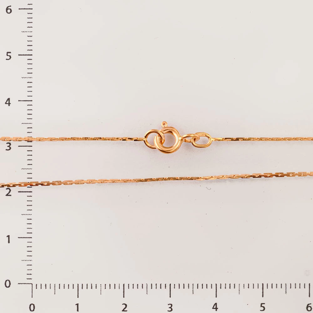 Цепь из красного золота 583 пробы