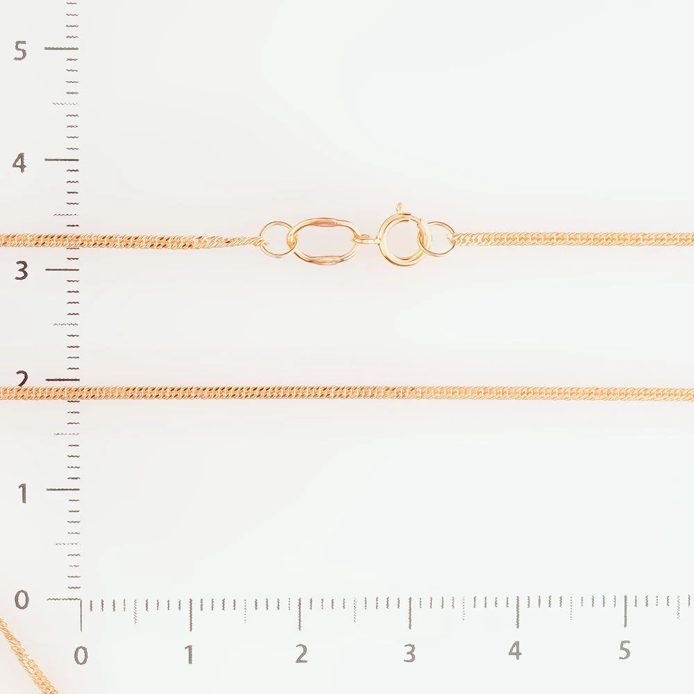 Цепь из красного золота 585 пробы