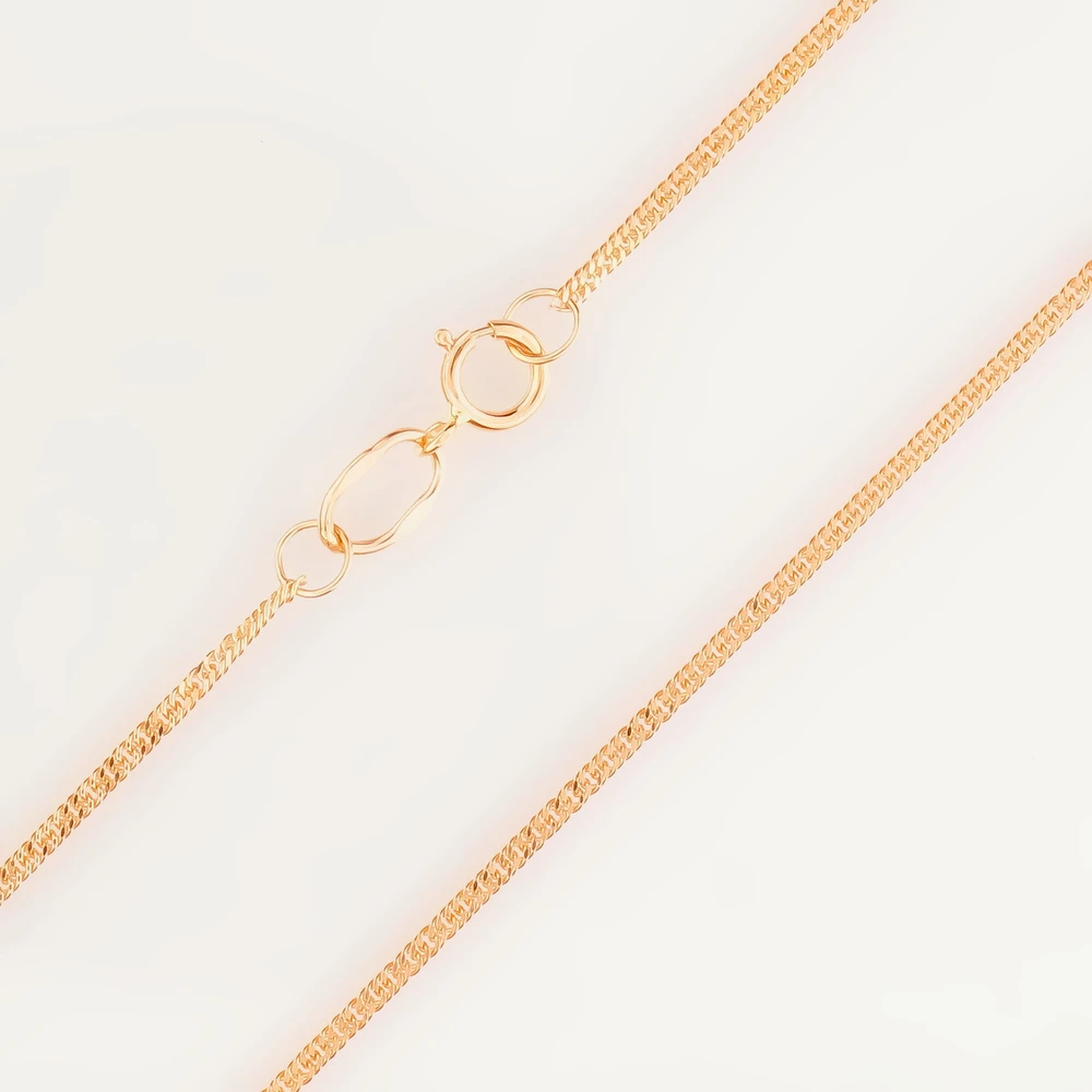 Цепь из красного золота 585 пробы