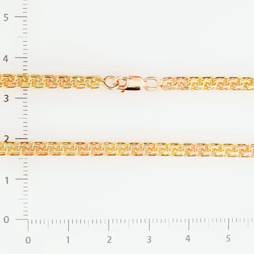 Цепь из красного золота 585 пробы