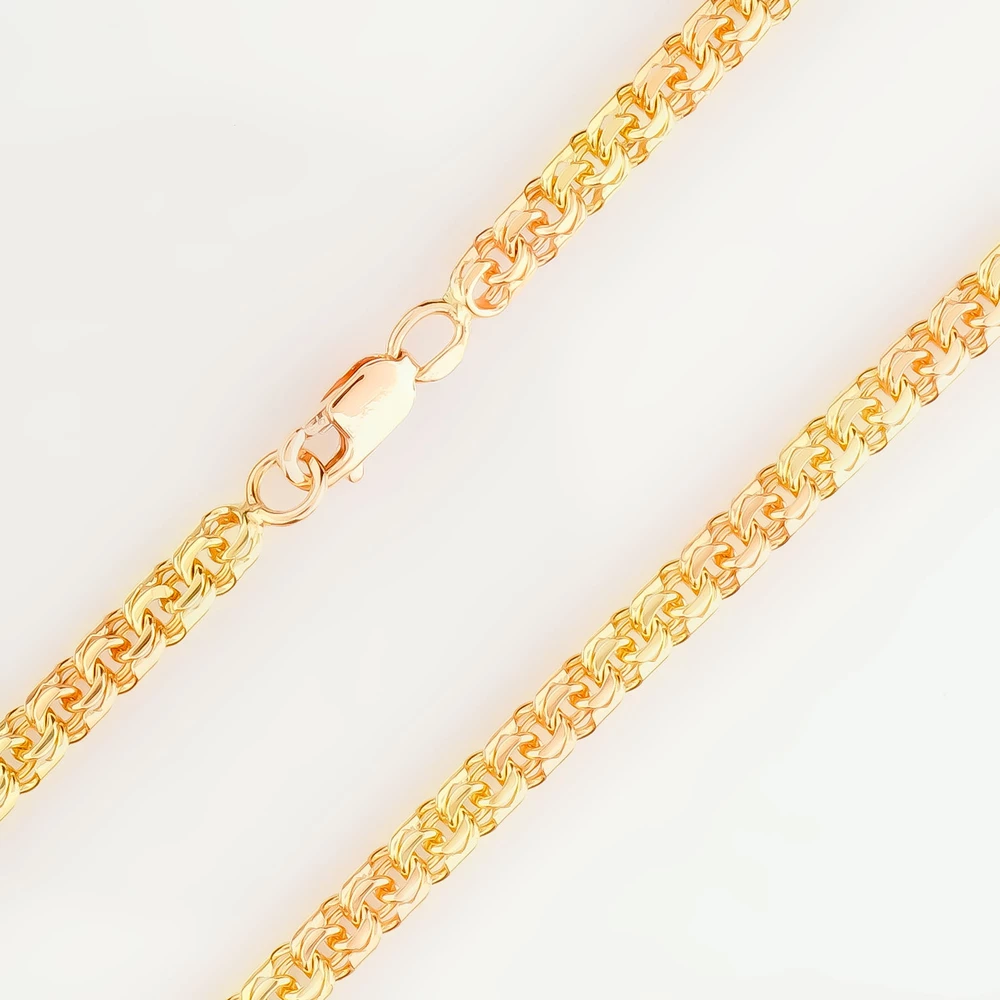 Цепь из красного золота 585 пробы