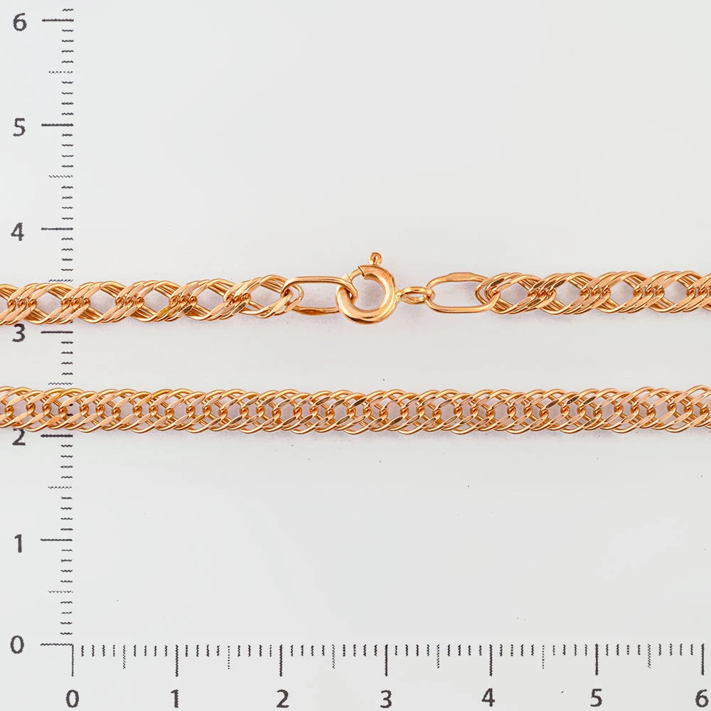 Цепь из красного золота 585 пробы