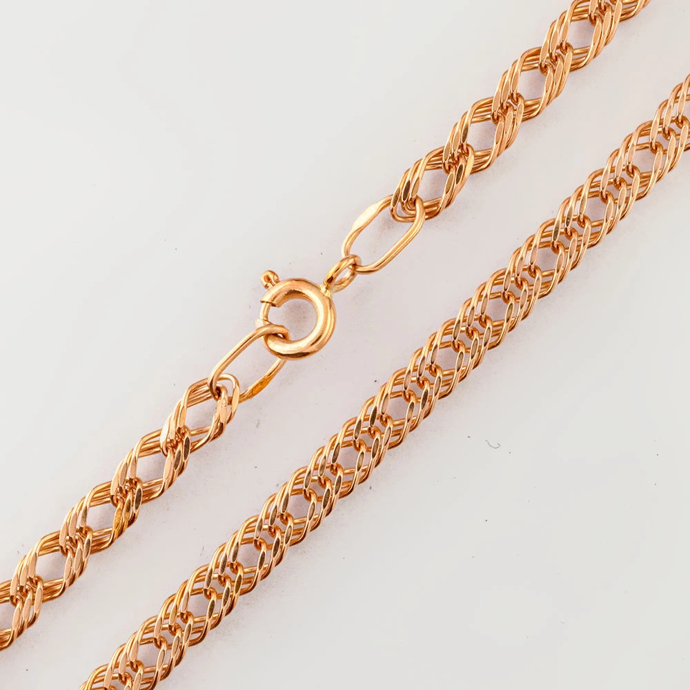 Цепь из красного золота 585 пробы