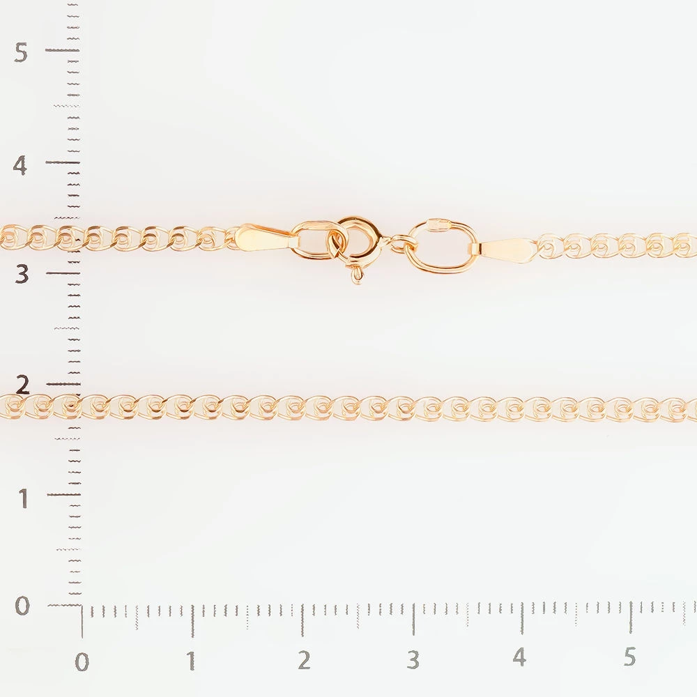 Цепь из красного золота 585 пробы