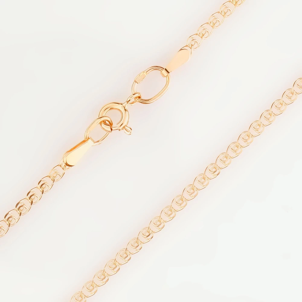 Цепь из красного золота 585 пробы