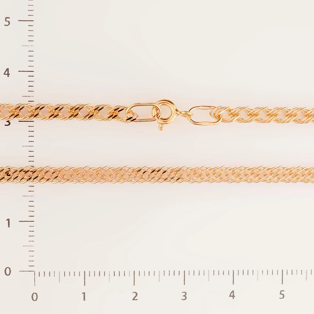 Цепь из красного золота 585 пробы