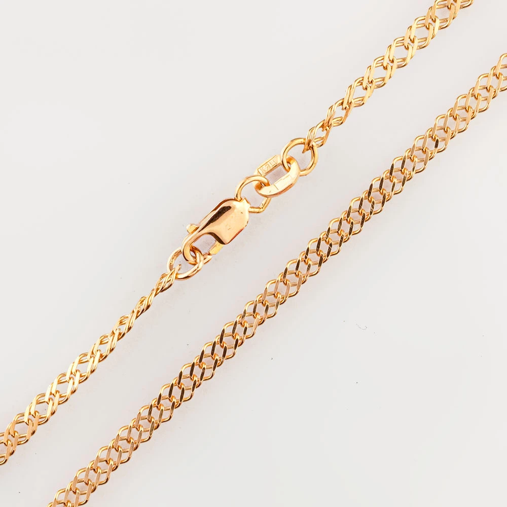 Цепь из красного золота 585 пробы