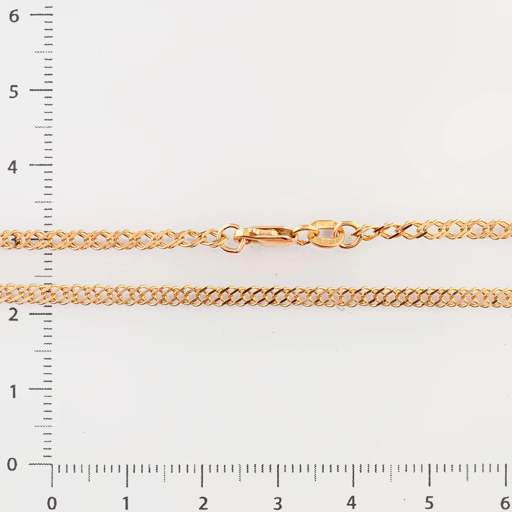 Цепь из красного золота 585 пробы