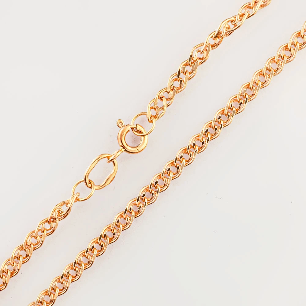 Цепь из красного золота 585 пробы