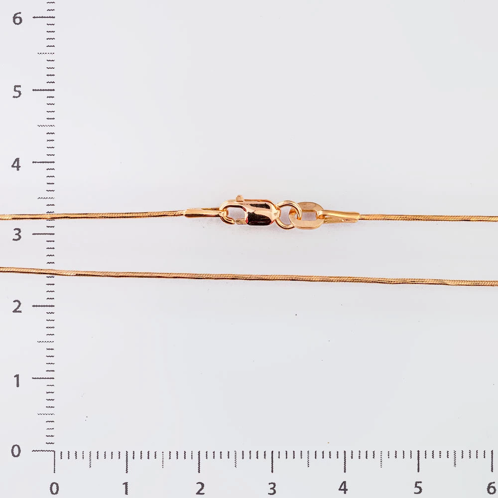 Цепь из красного золота 585 пробы