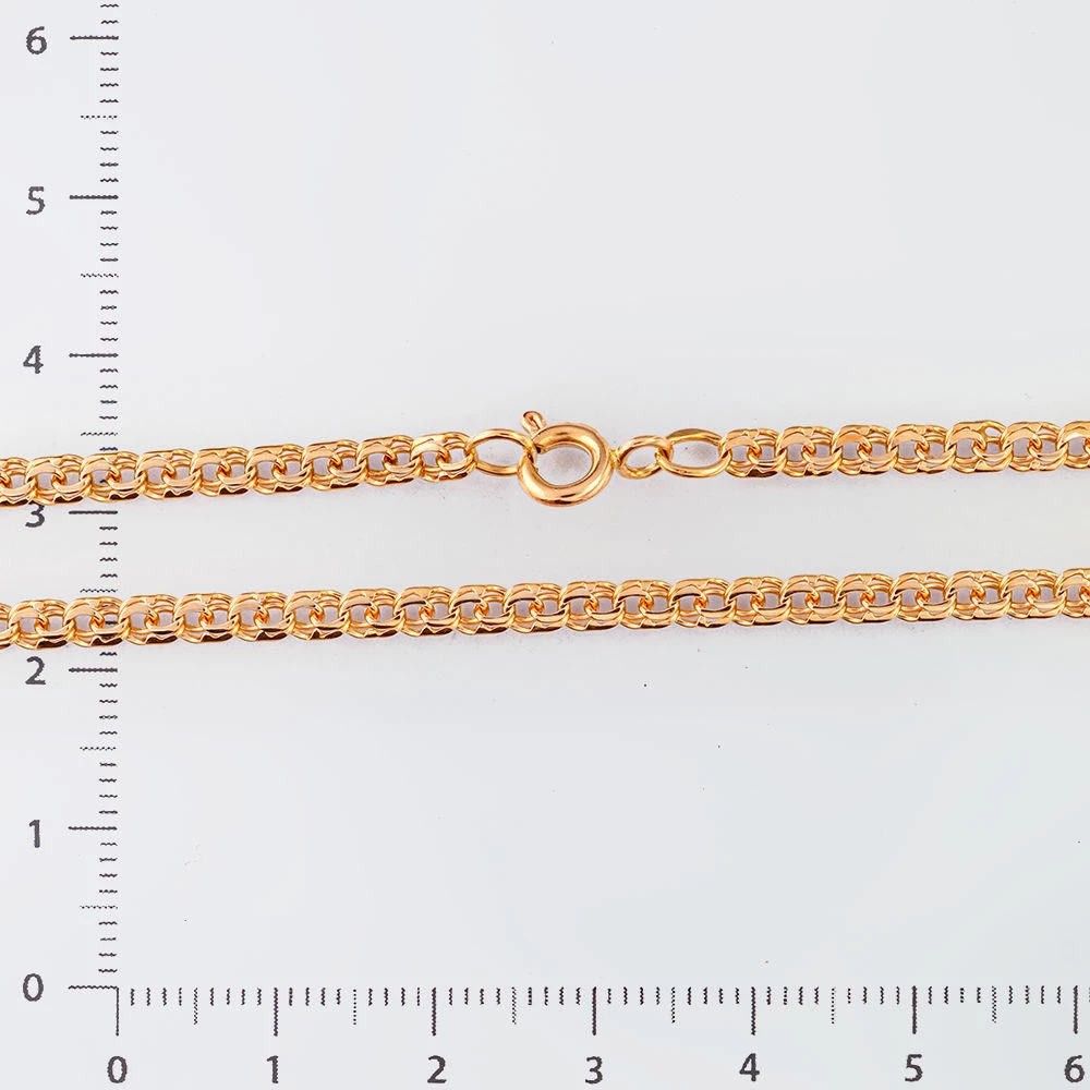 Цепь из красного золота 585 пробы