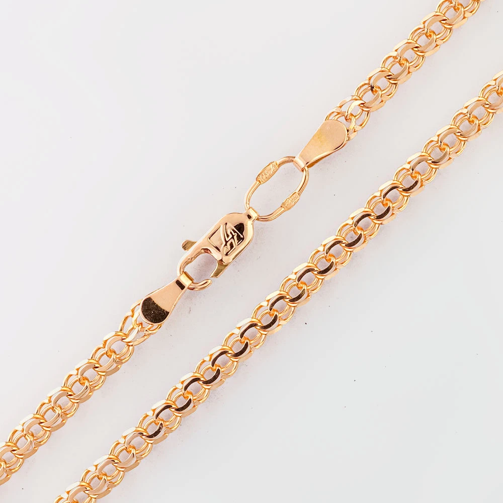 Цепь из красного золота 585 пробы