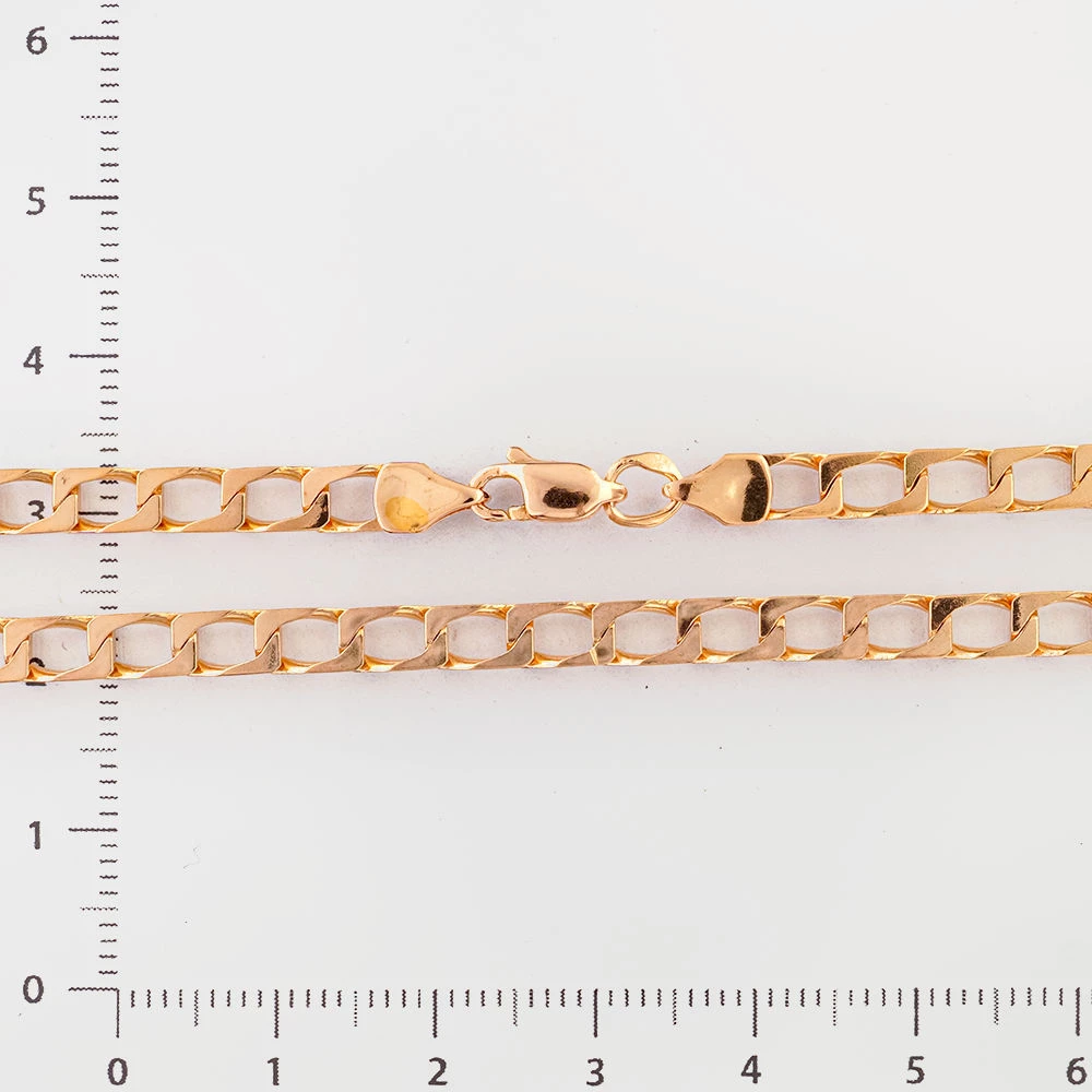 Цепь из красного золота 585 пробы