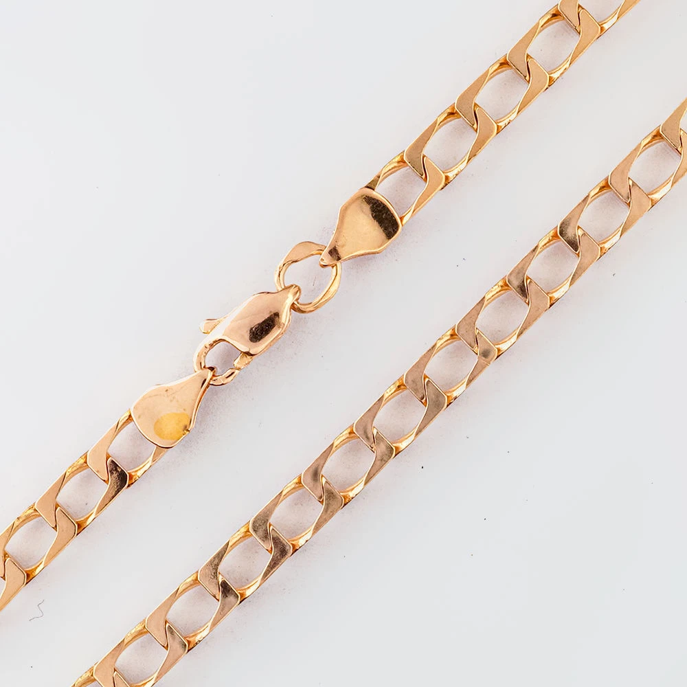 Цепь из красного золота 585 пробы