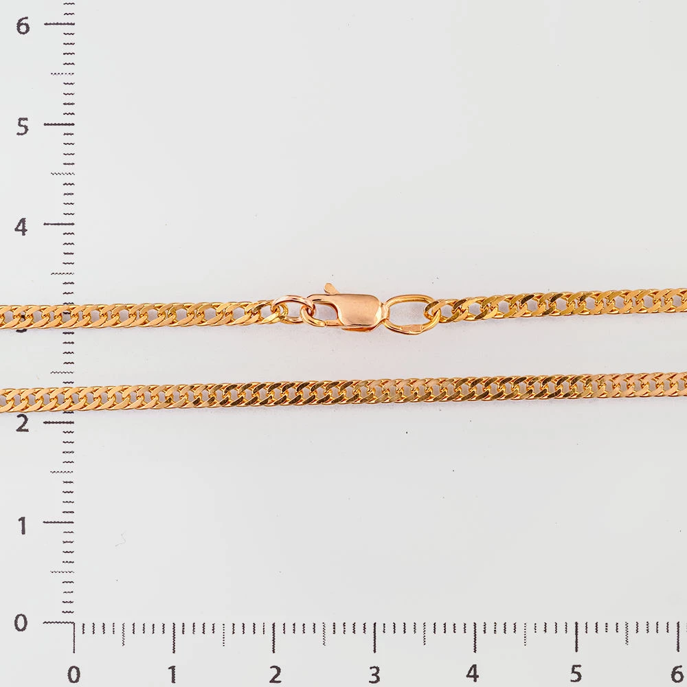 Цепь из красного золота 585 пробы