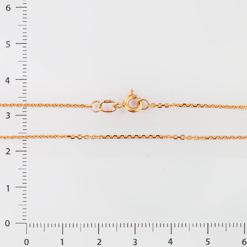 Цепь из красного золота 585 пробы