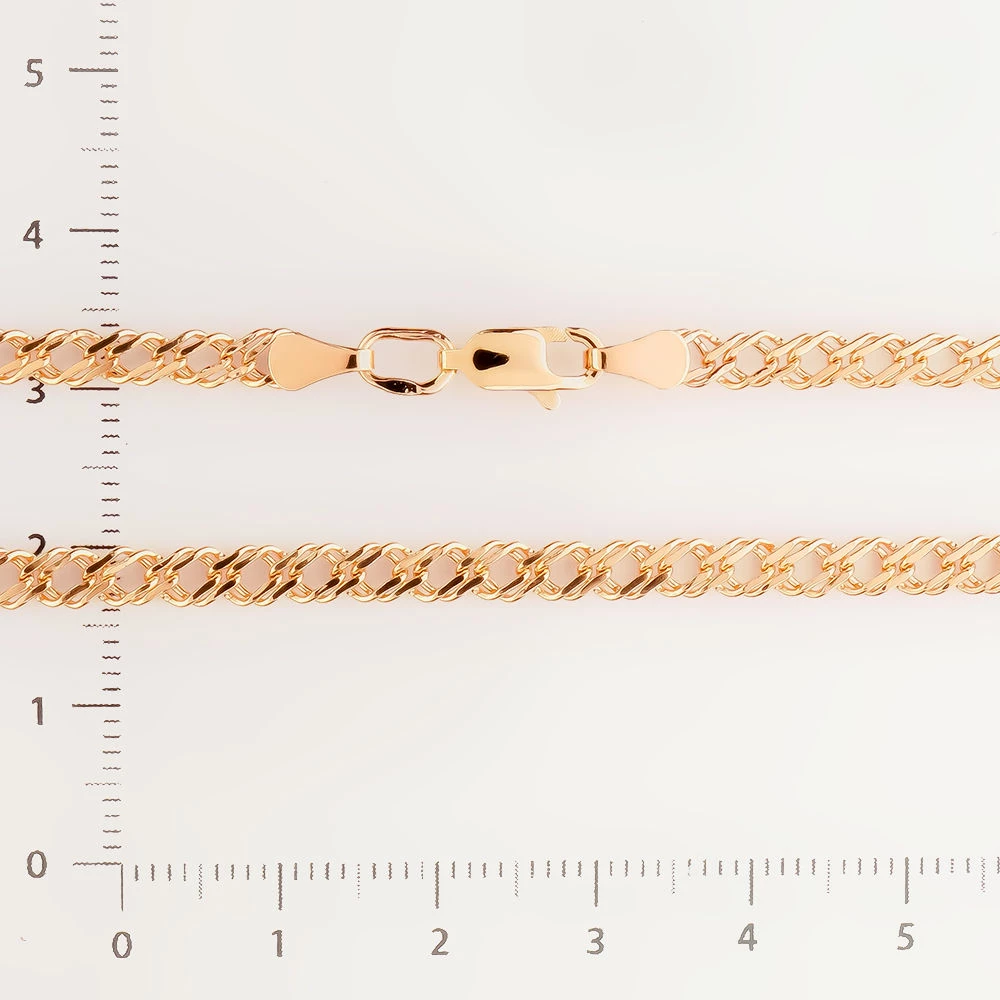 Цепь из красного золота 585 пробы