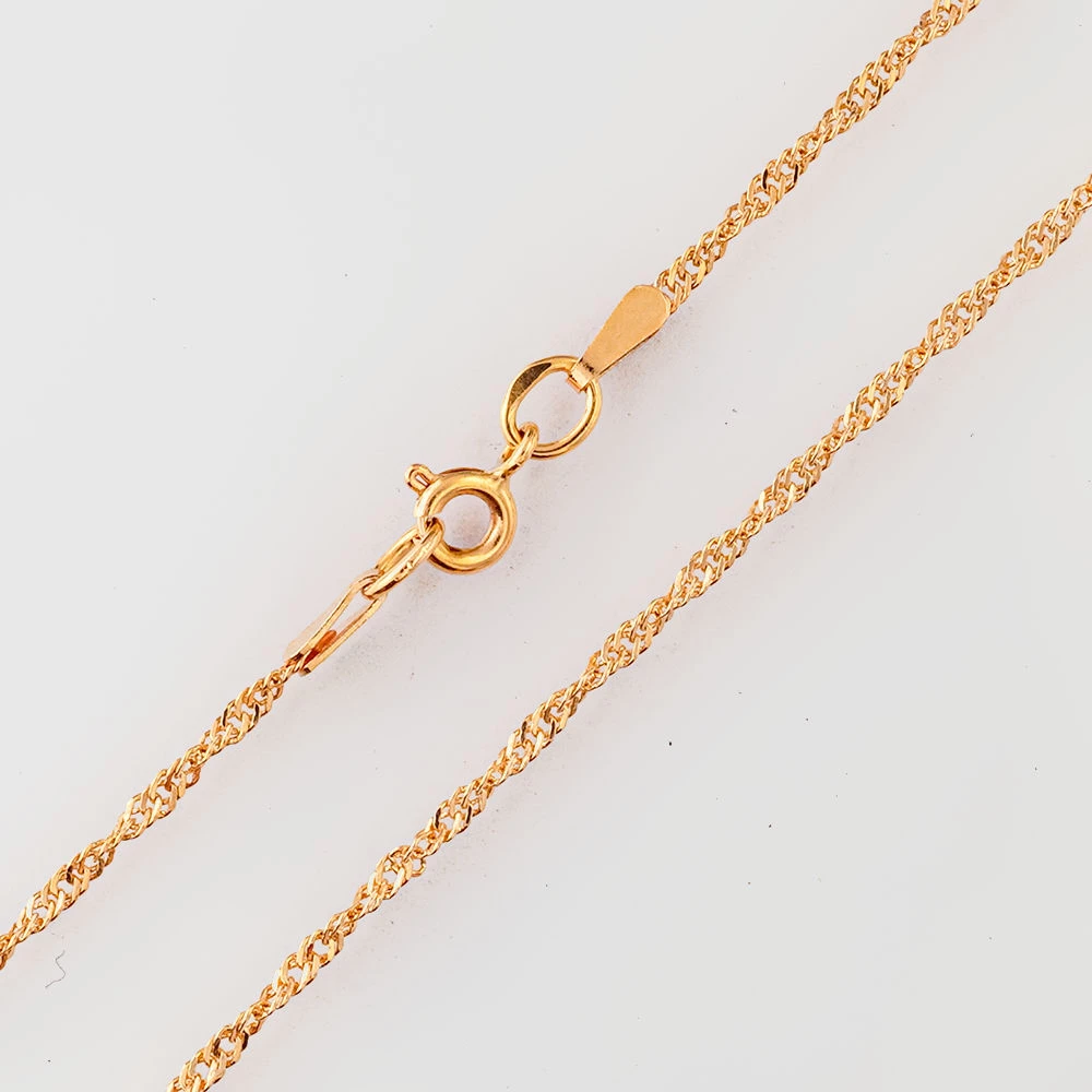 Цепь из красного золота 585 пробы