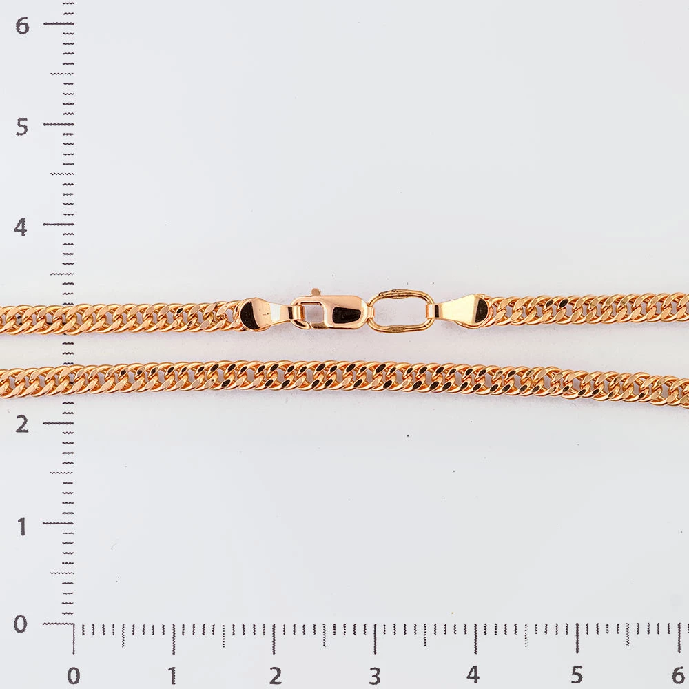 Цепь из красного золота 585 пробы