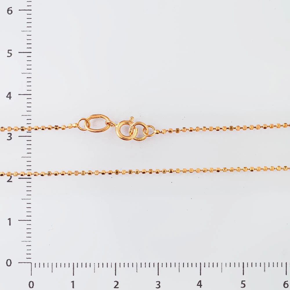 Цепь из красного золота 585 пробы