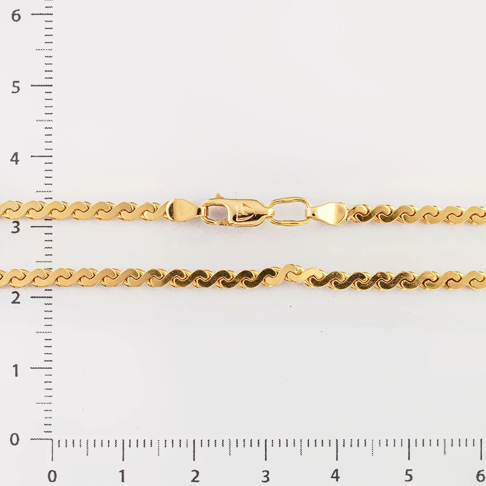 Цепь из желтого золота 585 пробы