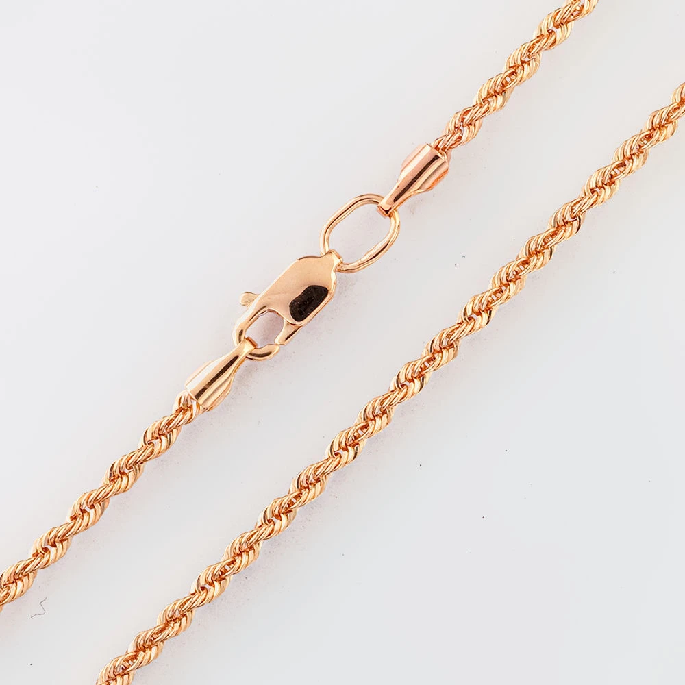 Цепь из красного золота 585 пробы