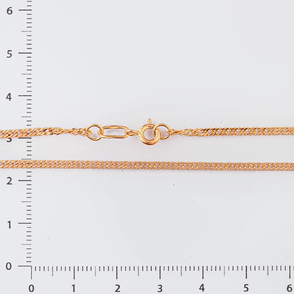 Цепь из красного золота 585 пробы