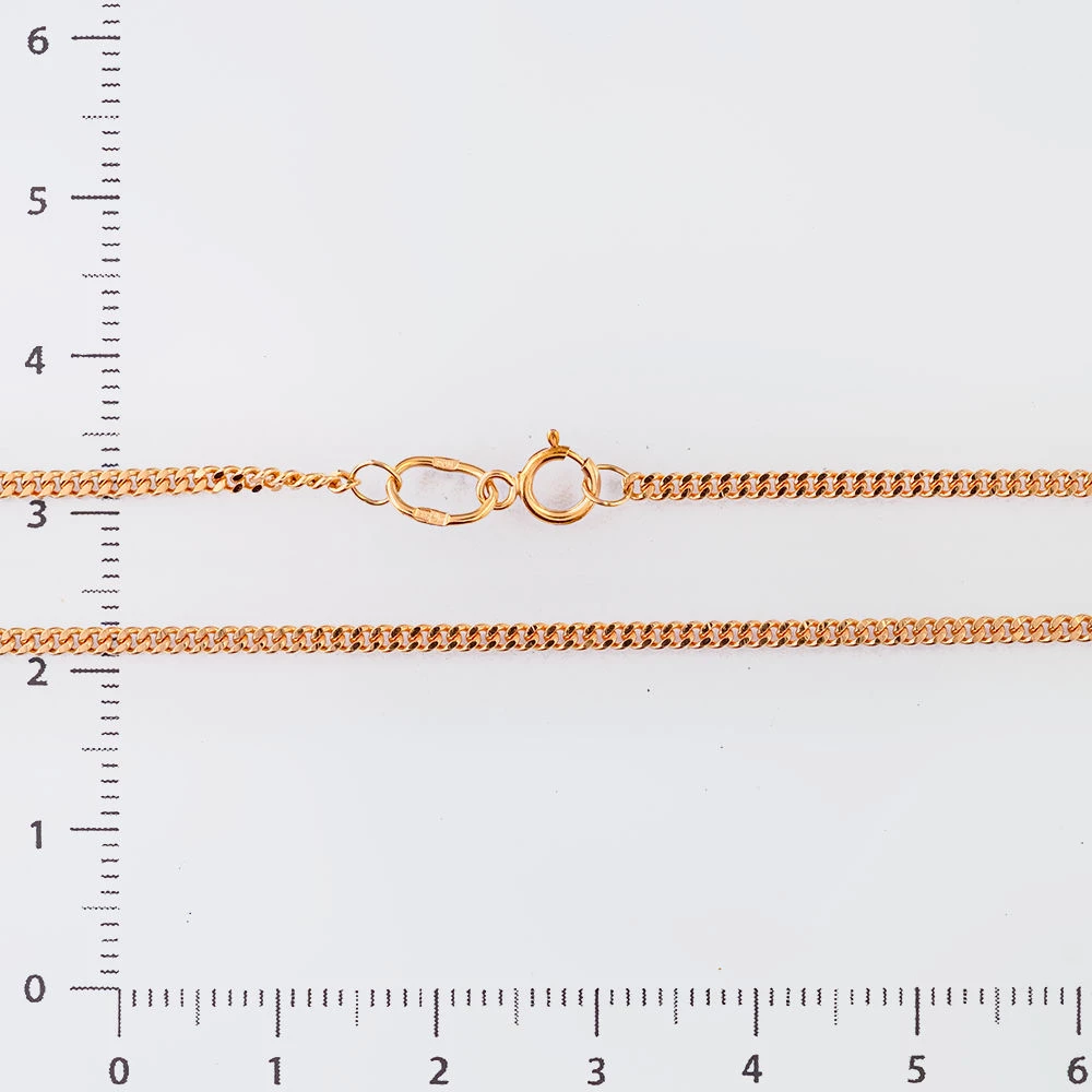 Цепь из красного золота 585 пробы