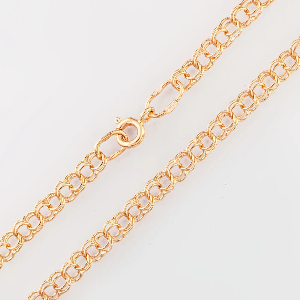 Цепь из красного золота 585 пробы