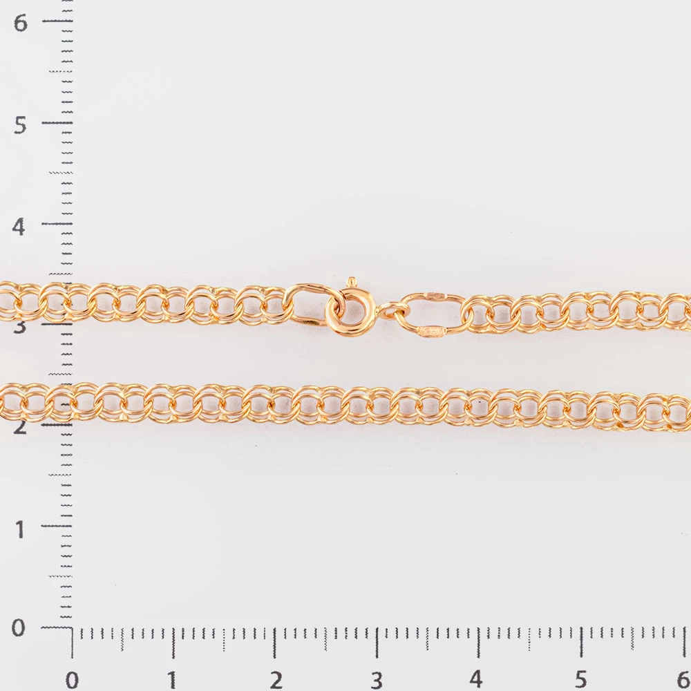 Цепь из красного золота 585 пробы