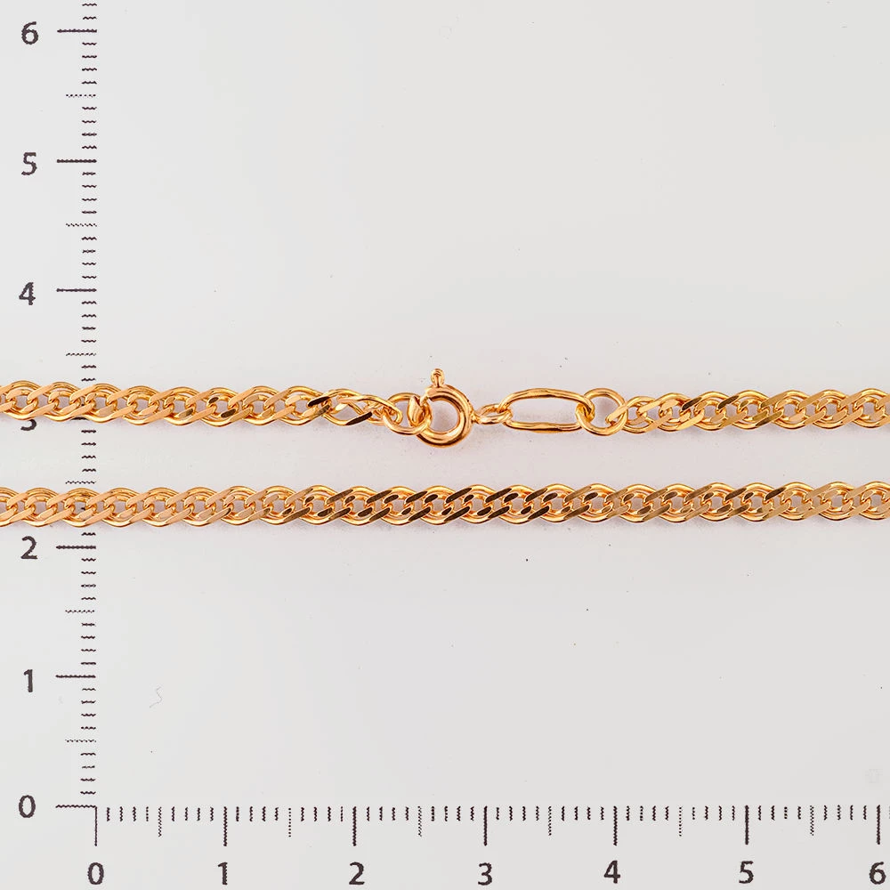 Цепь из красного золота 585 пробы