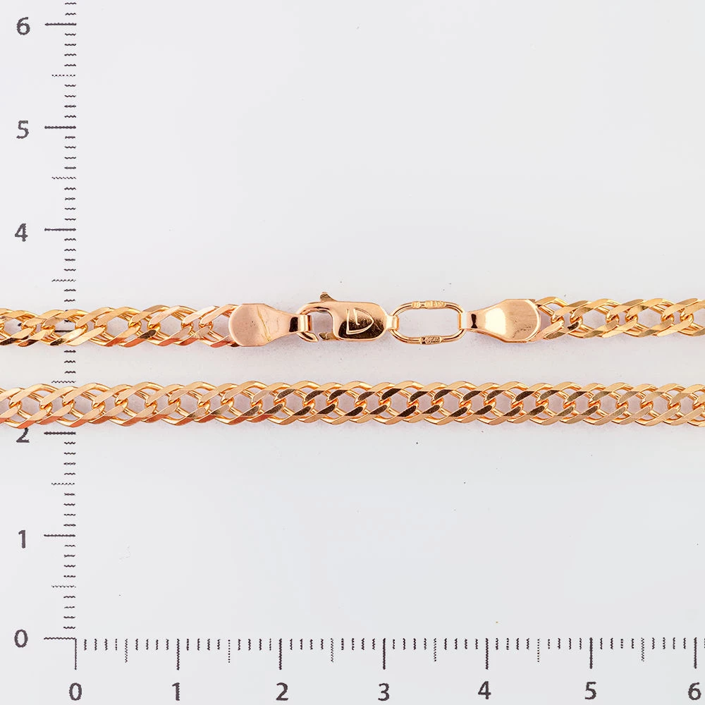 Цепь из красного золота 585 пробы