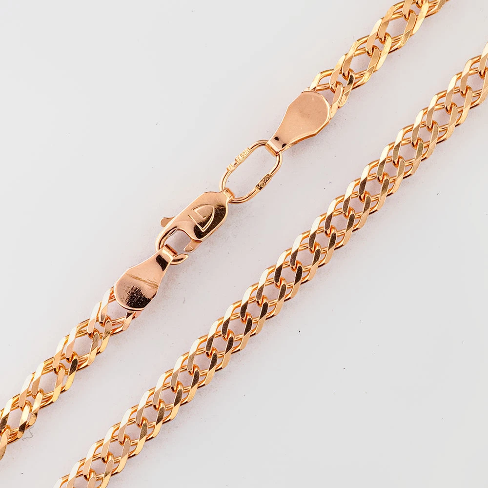 Цепь из красного золота 585 пробы