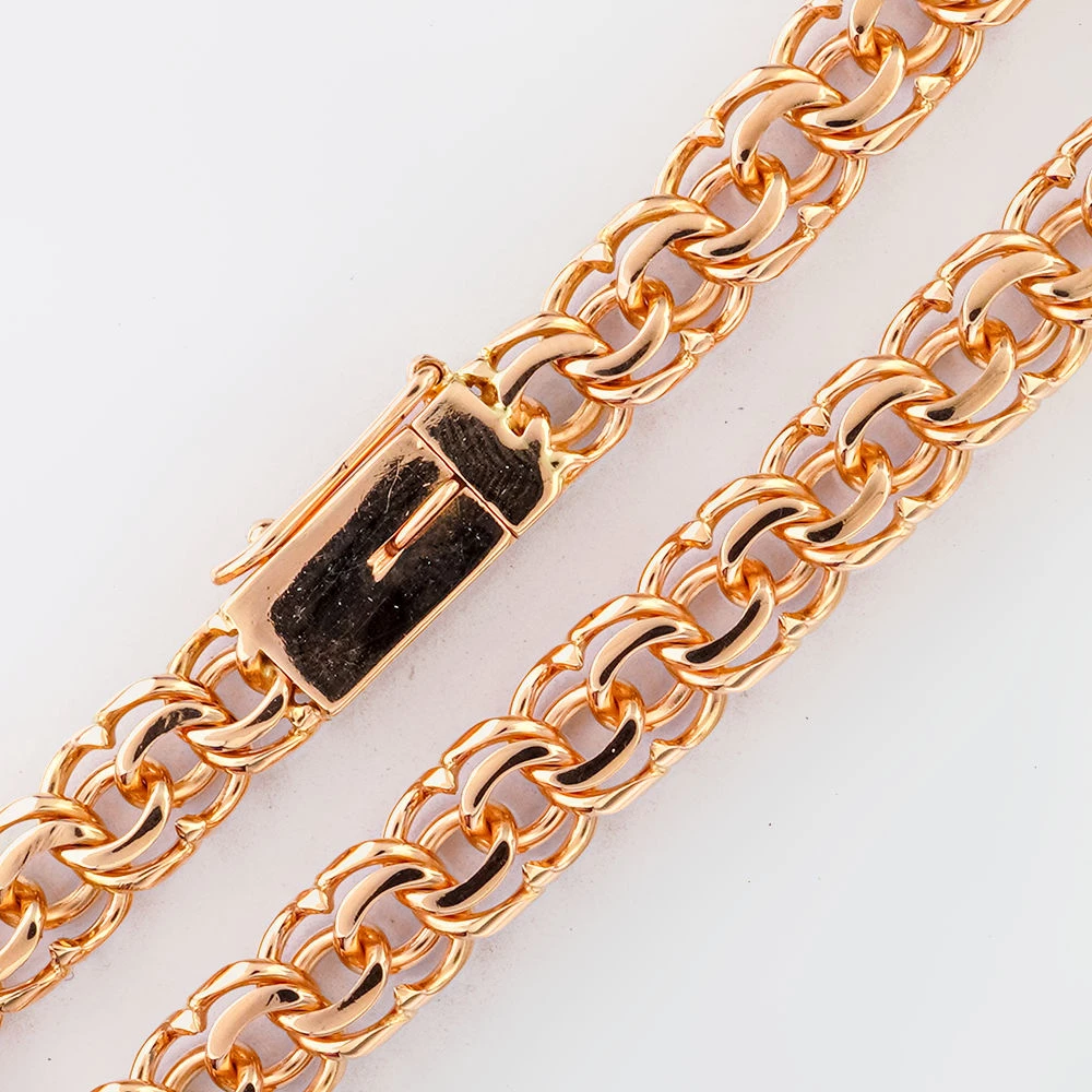 Цепь из красного золота 585 пробы