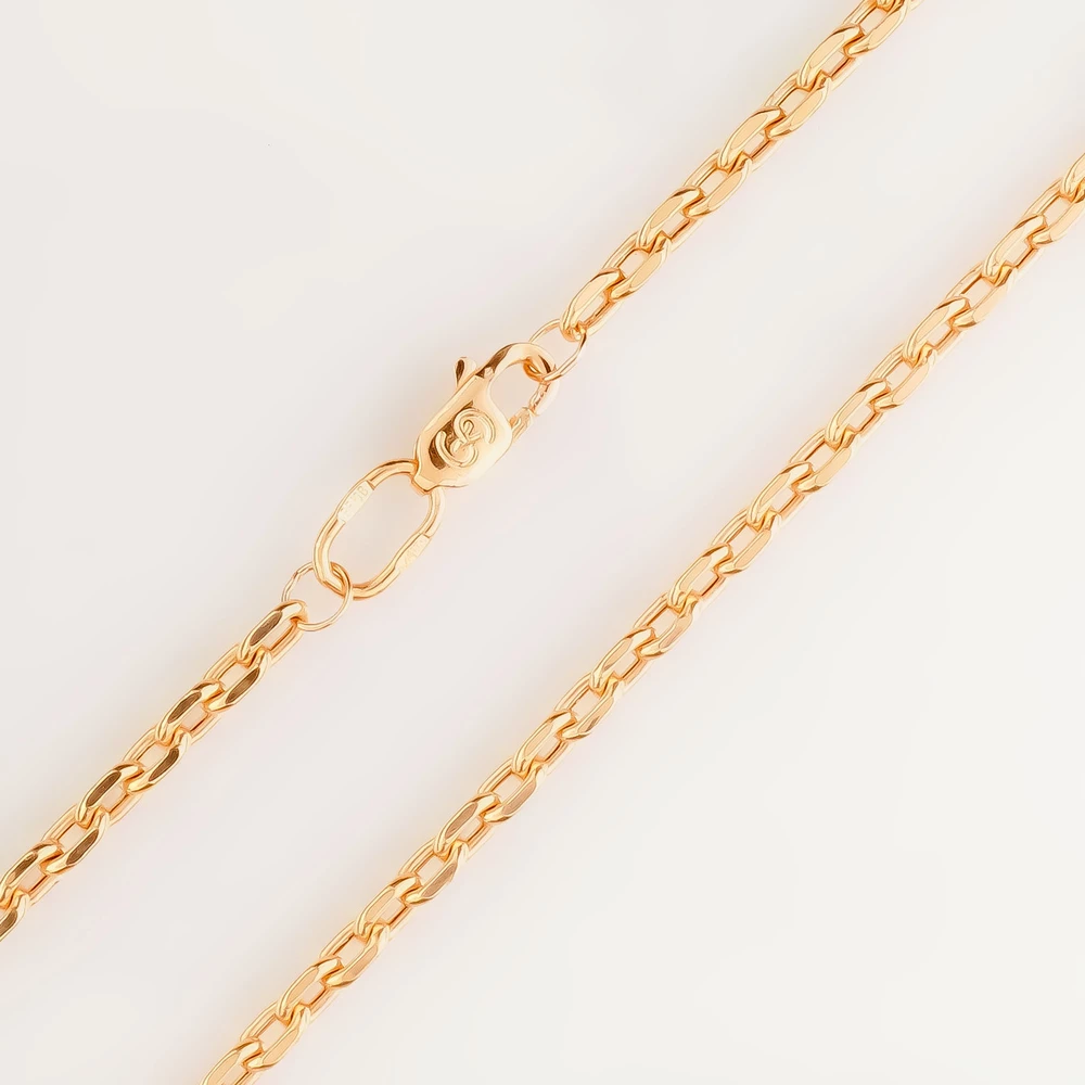 Цепь из красного золота 585 пробы