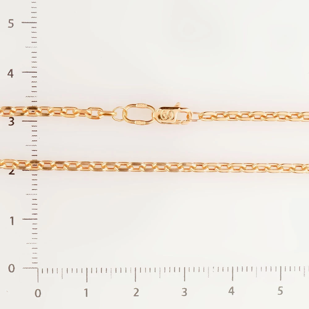 Цепь из красного золота 585 пробы