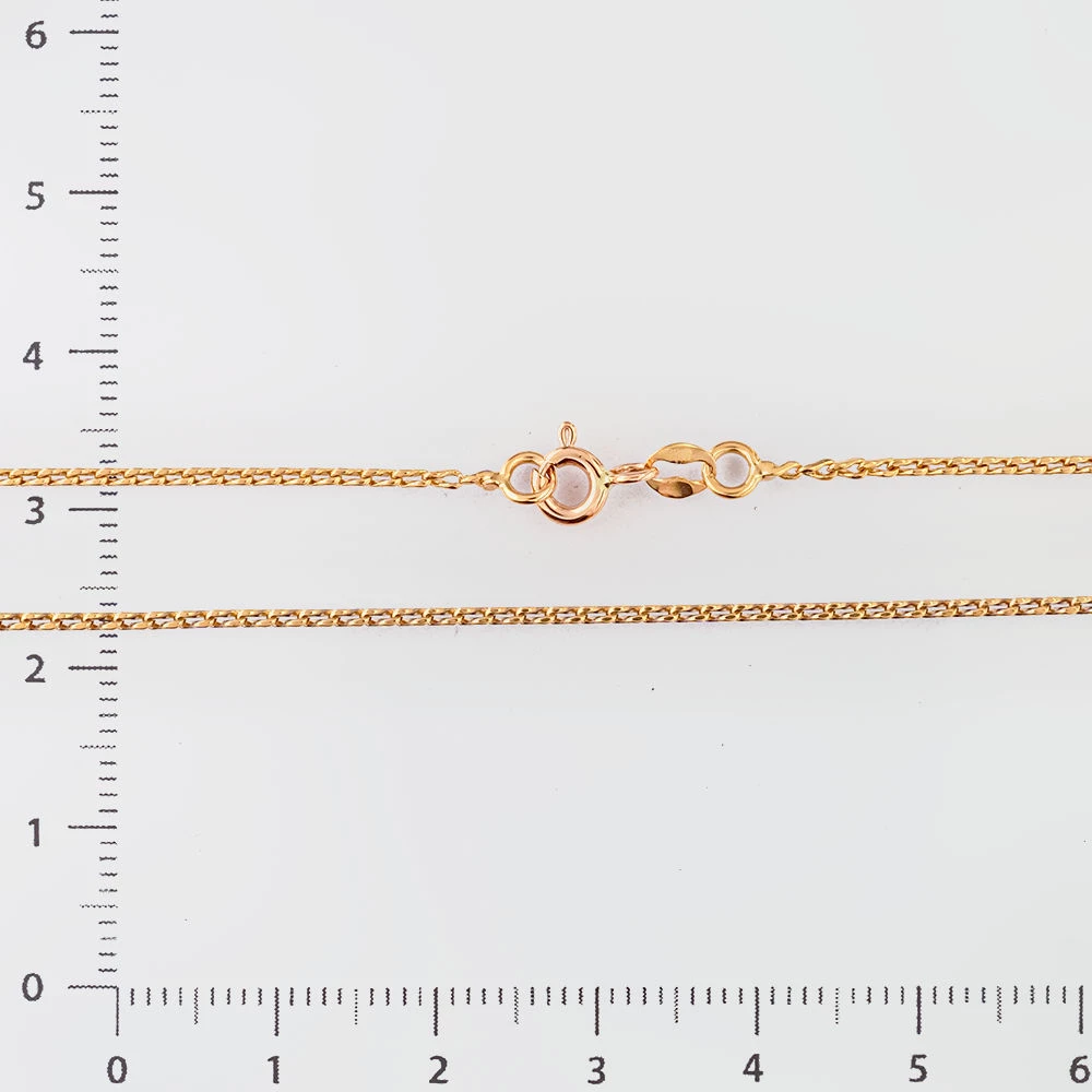 Цепь из красного золота 585 пробы