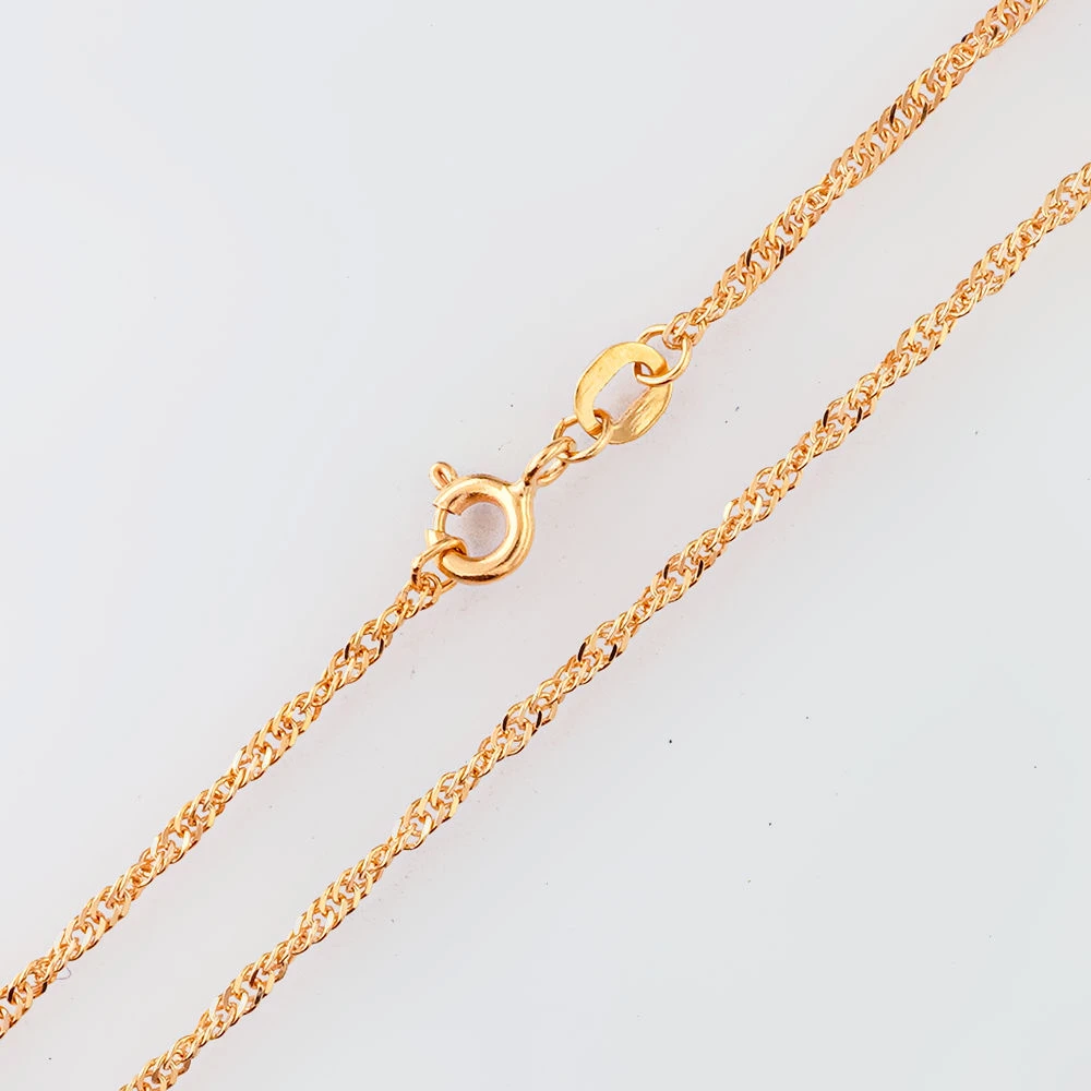 Цепь из красного золота 585 пробы