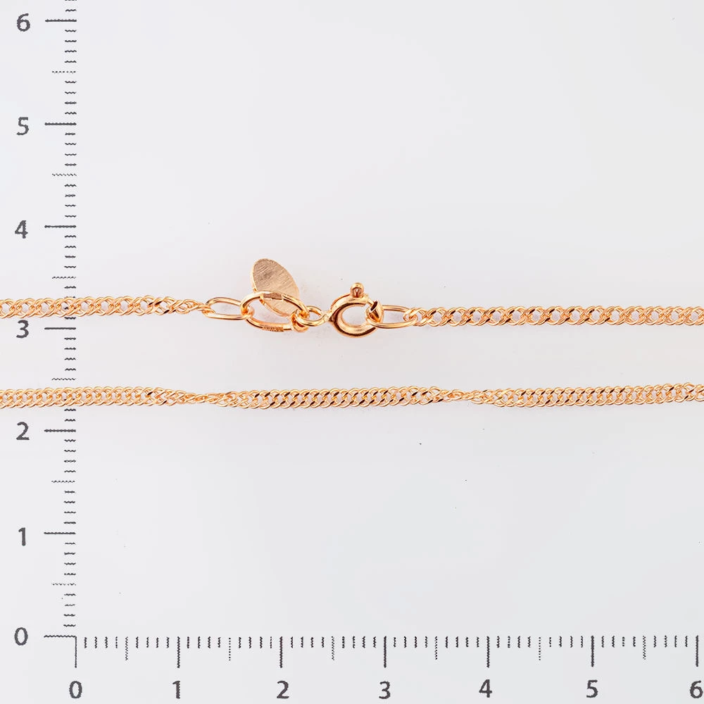 Цепь из красного золота 585 пробы