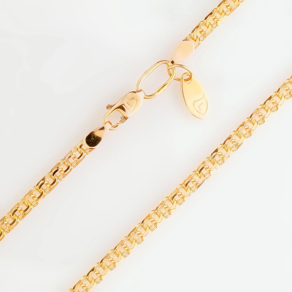 Цепь из красного золота 585 пробы