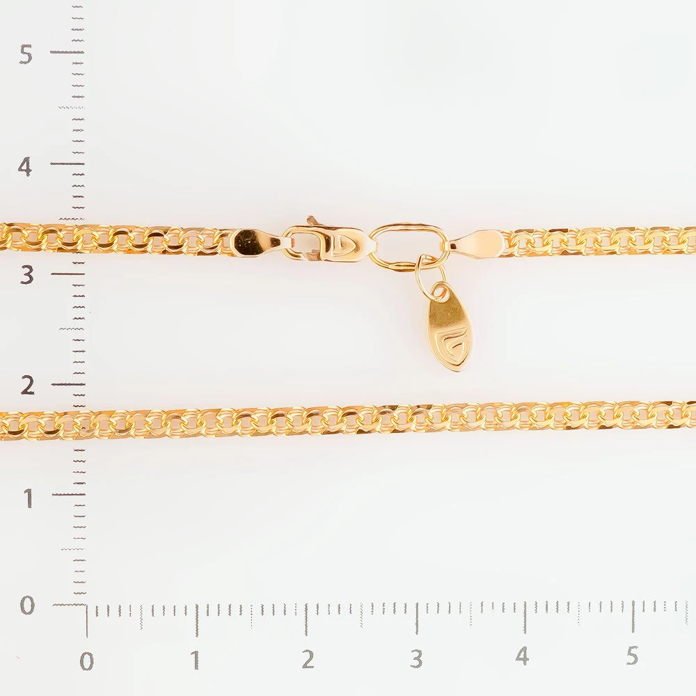 Цепь из красного золота 585 пробы