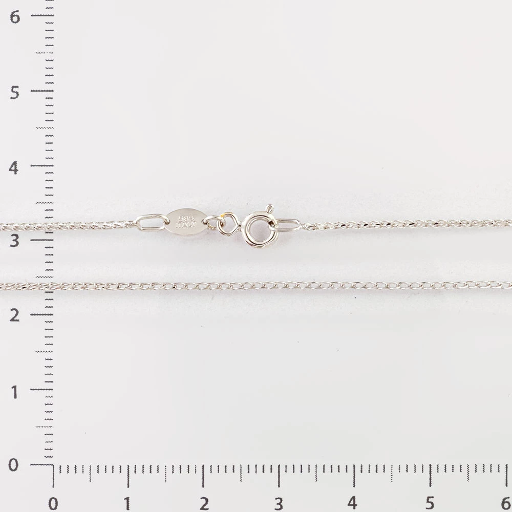 Цепь из белого золота 585 пробы