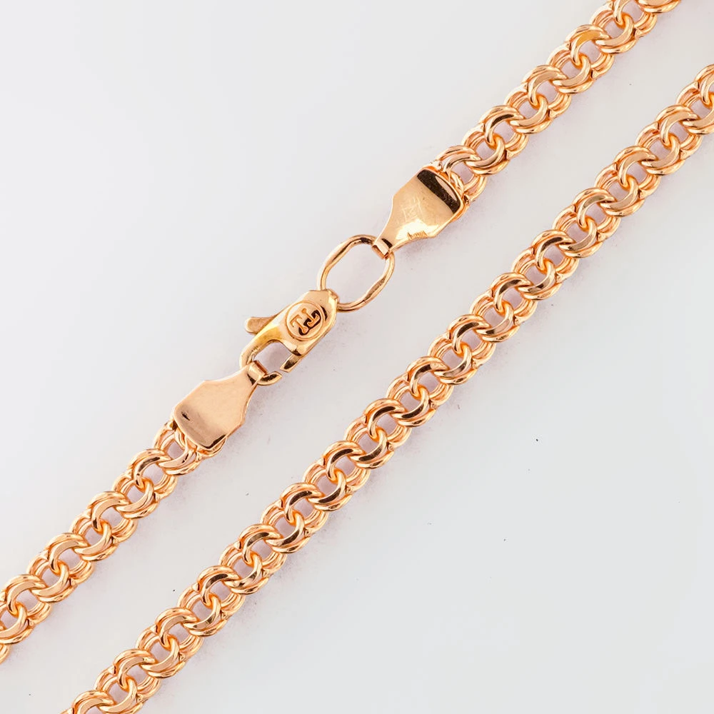 Цепь из красного золота 585 пробы