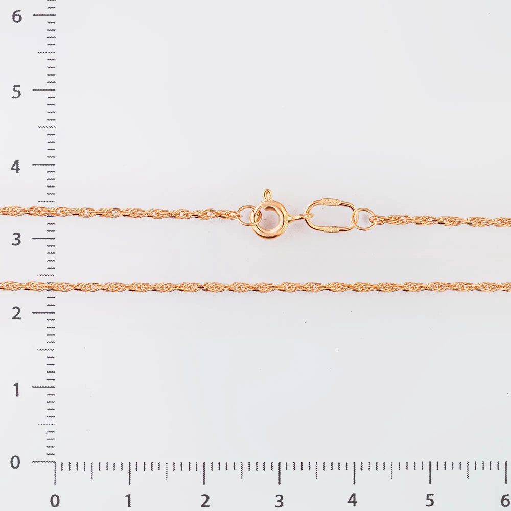 Цепь из красного золота 585 пробы