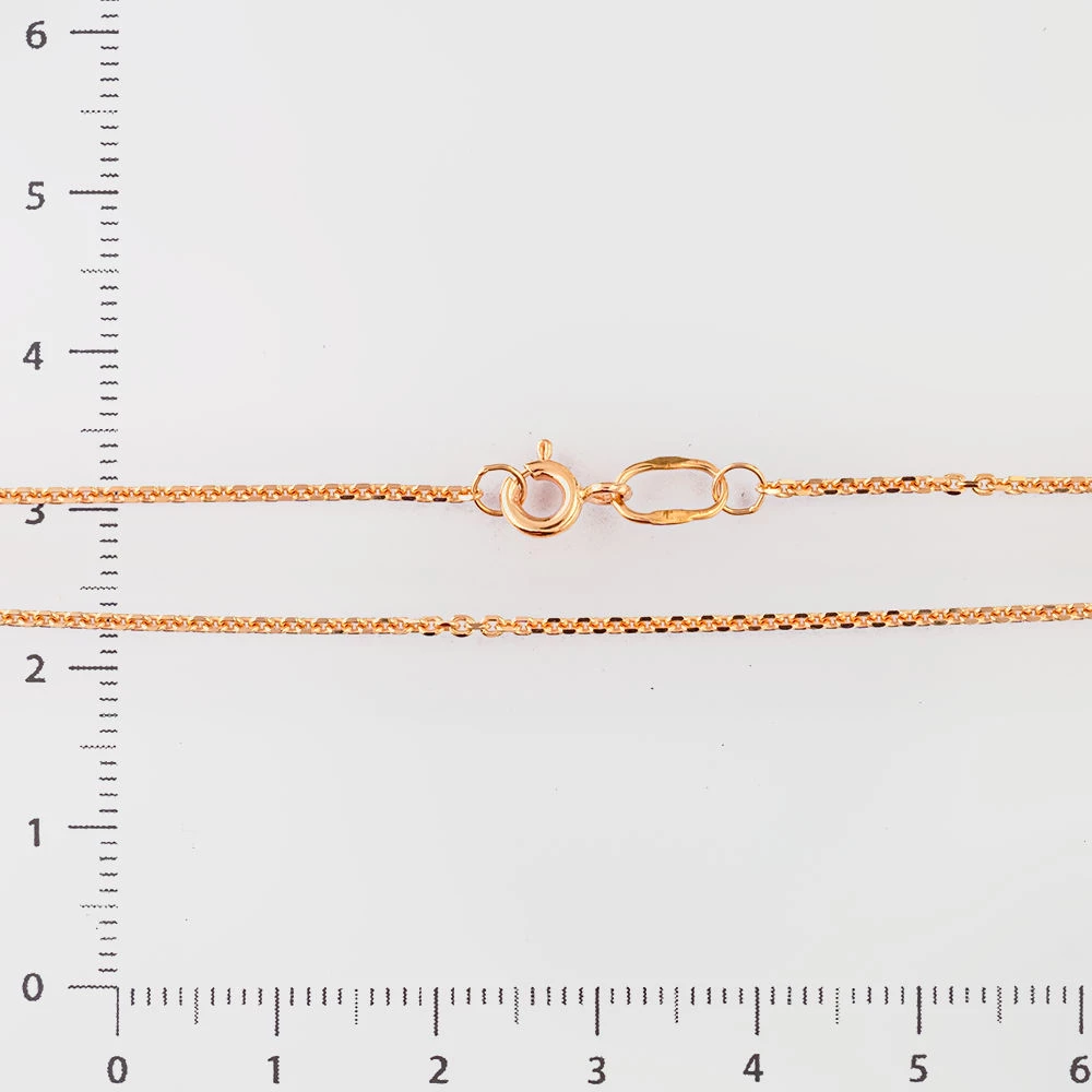 Цепь из красного золота 585 пробы