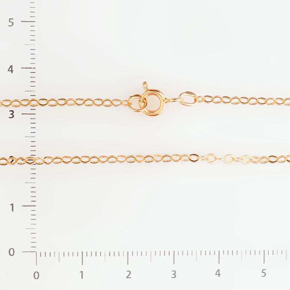 Цепь из красного золота 585 пробы