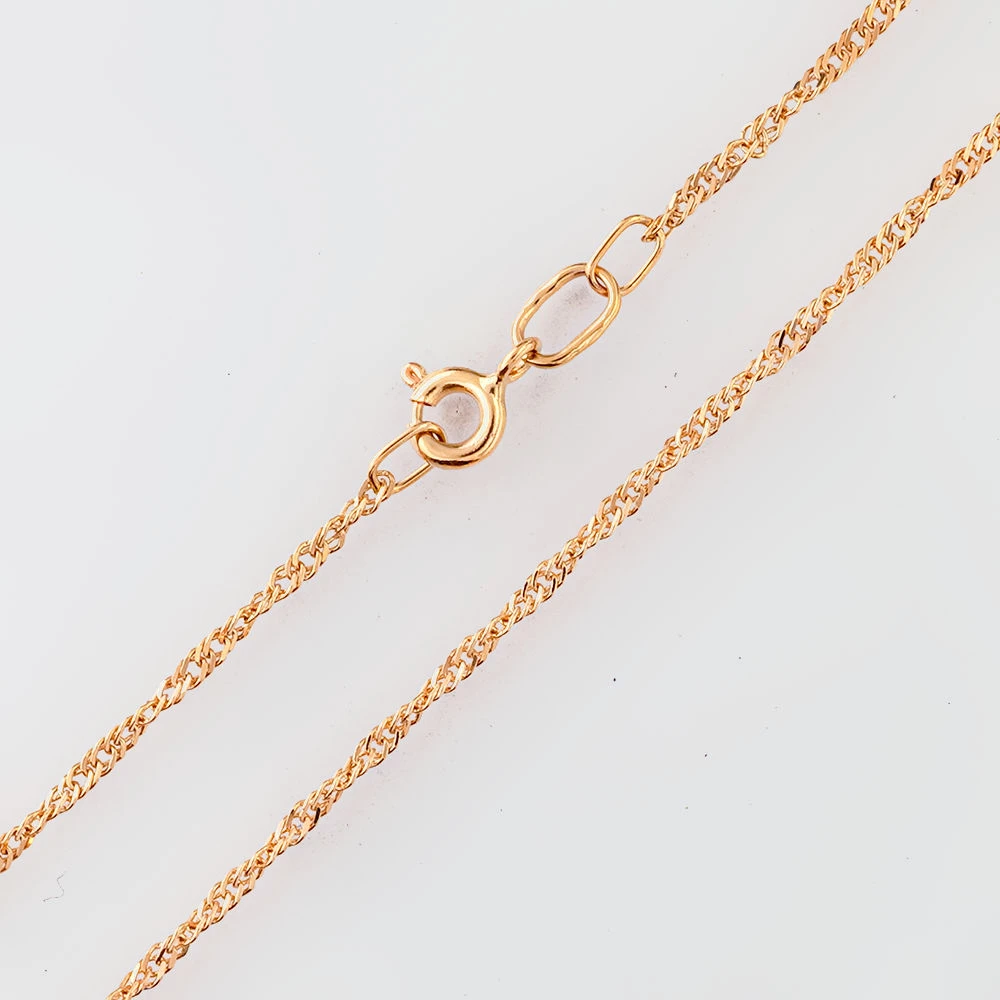 Цепь из красного золота 585 пробы